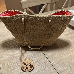 Tory Burch Straw Basket bag NEW no tags